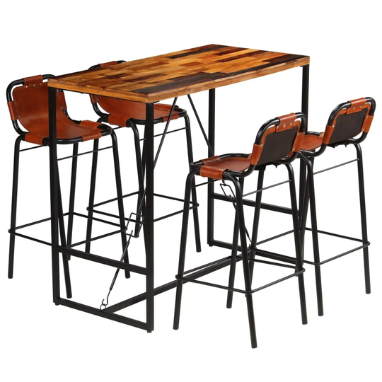 Bovee Dining Set with 4 Chairs