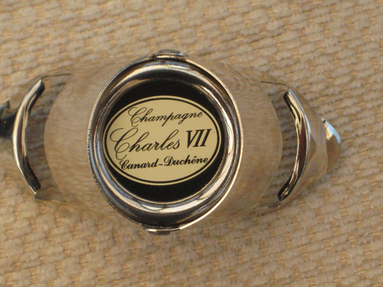 Vintage Canard Duchene Charles Vii Champagne Bottle Stopper Bouchon Fizz Saver Circa 1960's Perfect Condition