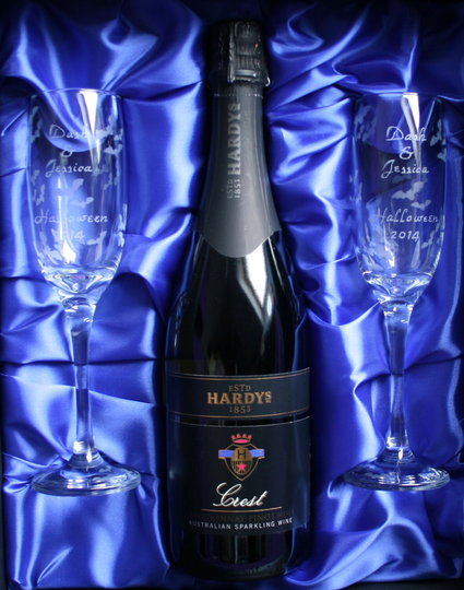 Personalized Champagne Glasses/ Gift Set. Perfect For Weddings/Graduations Engagements Birthdays A New Baby - Or Just Because