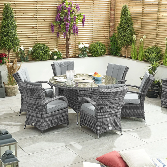 Amirali 6 Seater Dining Set