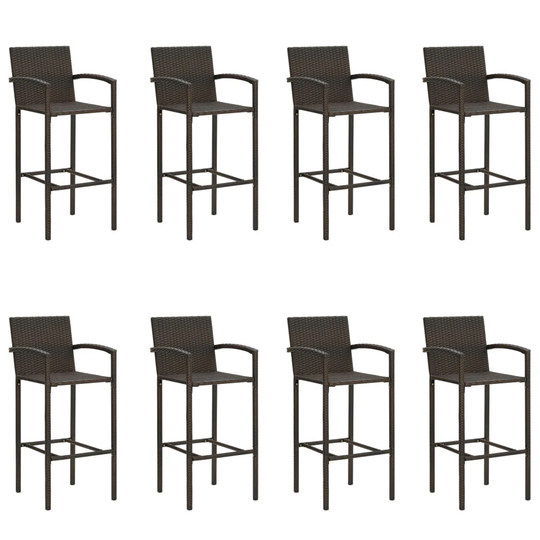 8 Seater Bar Height Dining Set