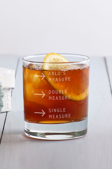 Personalised Whiskey Tumbler Glass, Laser Engraved, Gift Ideas, Wedding, Birthday Gift, Whisky, Any Name, Idea
