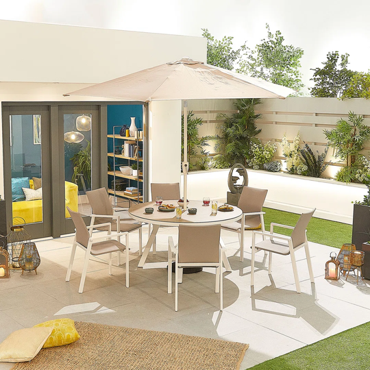 Fransheska 6 Seater Dining Set