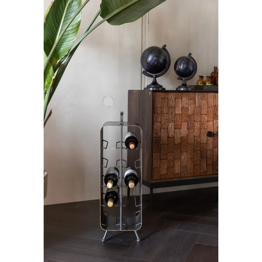 Stalwart 10 Bottle Wine Rack