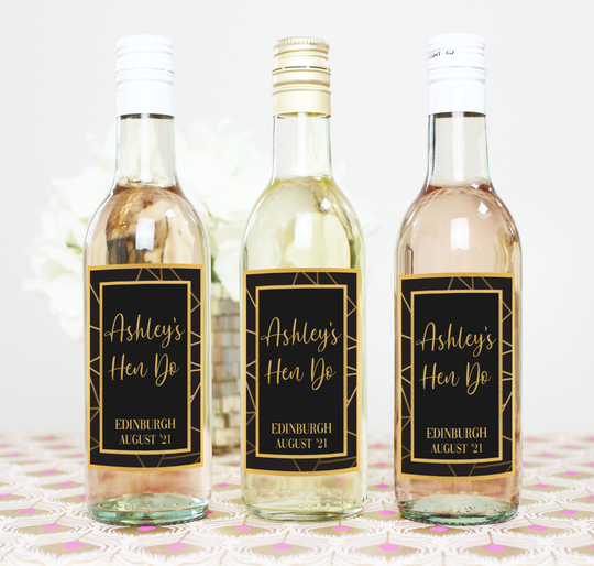 Hen Party Favours - Do Gift Stickers Gifts Bags Mini Wine Bottle Labels