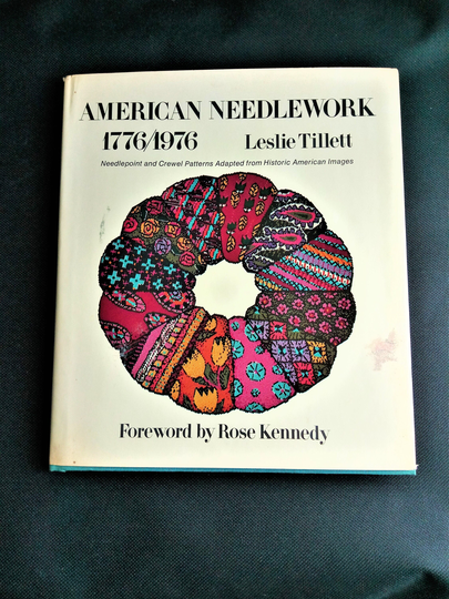 Embroidery Needlework Folk Art Americana Needlework Patterns, Bicentennial Needlework, Historical People
