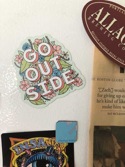 Go Outside Magnet