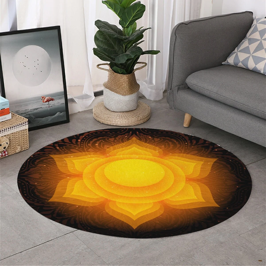 Svadhishthana | Sacral Chakra - Round Area Rug