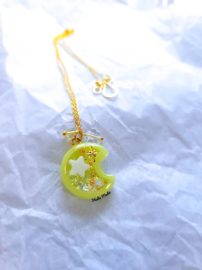 Moon Shaker Necklace - Summer Collection