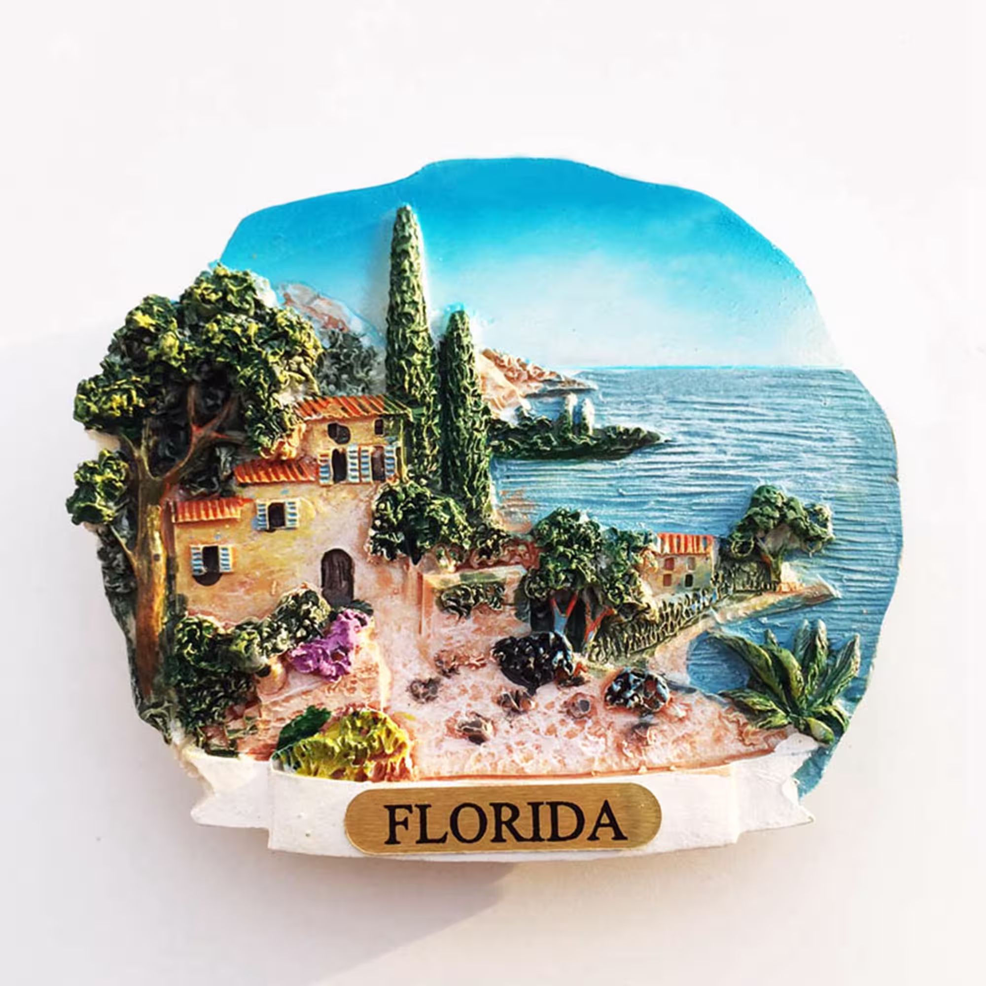 Florida Usa Fridge Magnet Travel Souvenir Gift Collection Craft Refrigerator Decoration