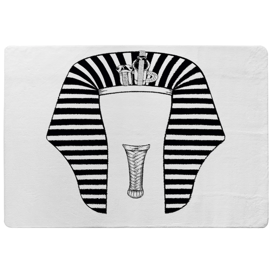Nunnally Shaggy Black/White Area Rug