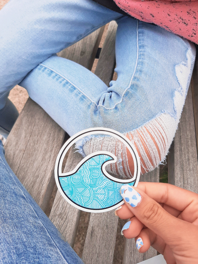 Ocean Sticker | Waterproof