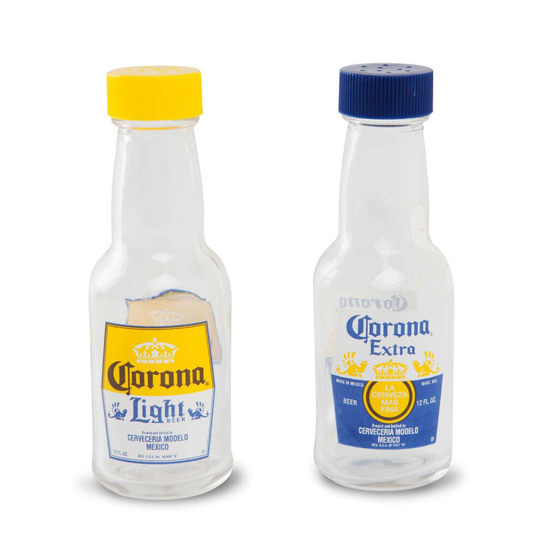 Corona Extra Salt and Pepper Mini Bottle Shaker Set