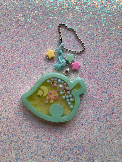 Resin Shaker - Ac Leaf | Translucent Pearl Green
