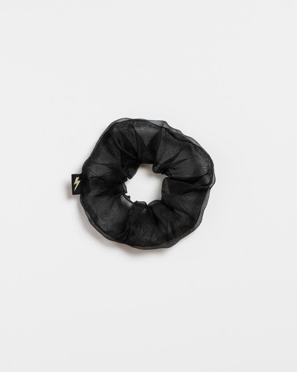 Silk Scrunchie - Susie Q Black