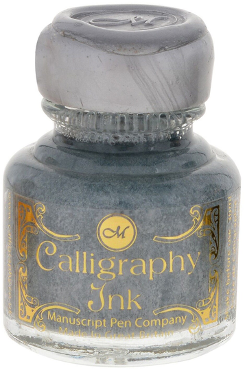 Manuscript Silver Calligraphy Ink - 30Ml