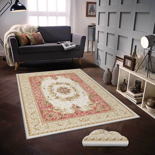 Ivey Flatweave Brown/Red Rug