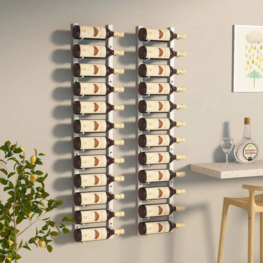 Jerald 12 Bottle Wall Mounted Wine Rack