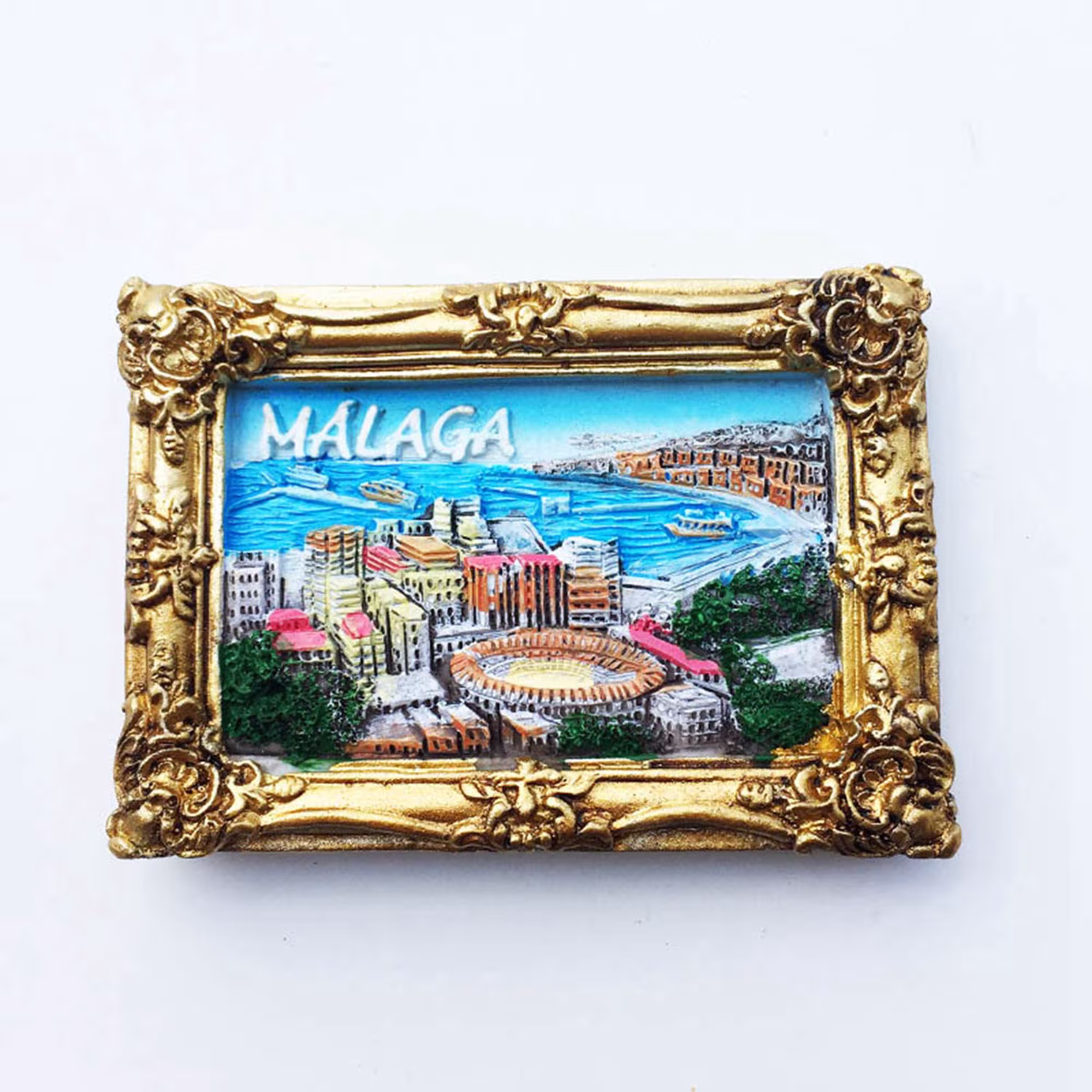 Malaga Spain Fridge Magnet Travel Souvenir Gift Collection Craft Refrigerator Decoration