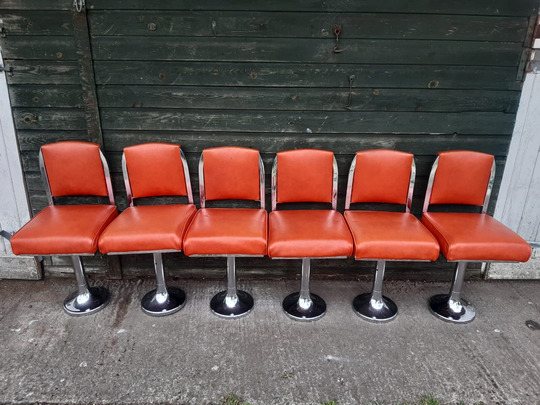 Vintage Retro 1960S Swivel Kitchen/Diner Chairs