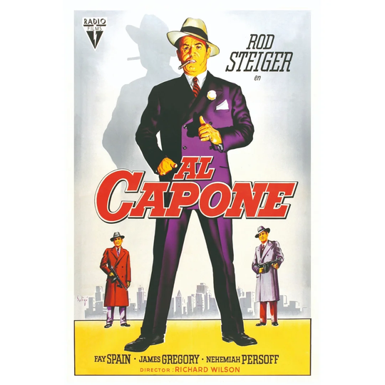Al Capone - Art Print Canvas on Paper