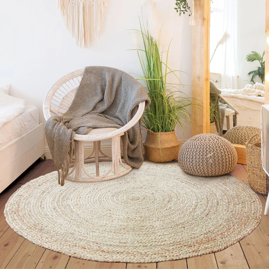 Dodds Braided Brown Rug