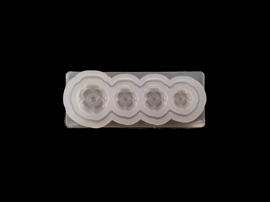 Assorted Miniature Flowers Silicone Mold, Resin Casting Mold For Uv Resin, Embellishment Epoxy Nail Art Crafts, Decoden Crafting