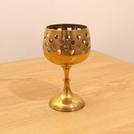 Solid Brass Candle Holder || Vintage, But Stylish Look Perfect Condition