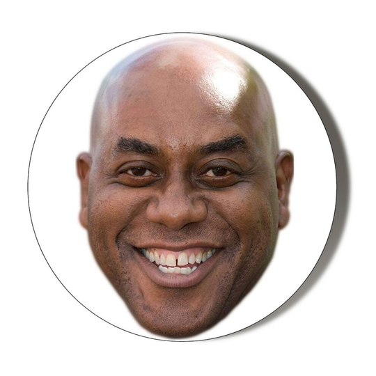 AINSLEY HARRIOT FACE Small 75mm Fridge Magnet Bottle Opener