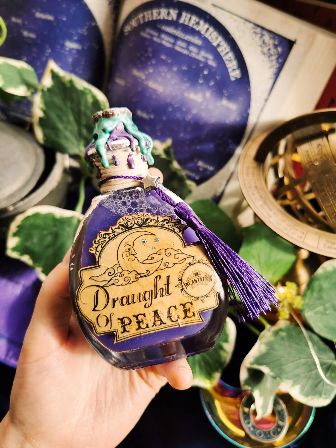 Draught Of Peace Witch & Wizard Potions, Vials, Bottles Replicas