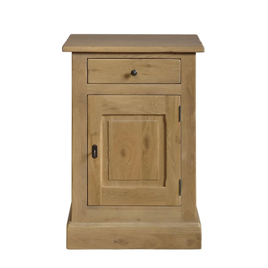 Abate 65cm Wide 1 Drawer Oak Solid Wood Sideboard