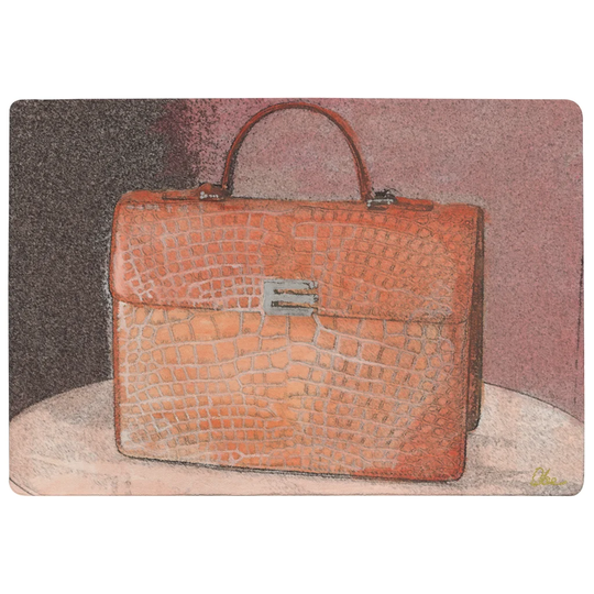 Hastings Bag Designer Shaggy Tan Rug