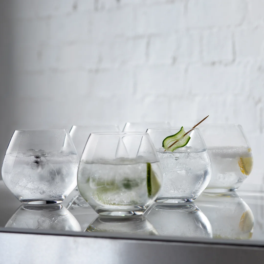 Gin Party 440ml Lead Free Crystal Stemless Gin Glass