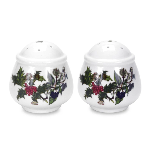 The Holly and The Ivy Salt & Pepper Shaker Set