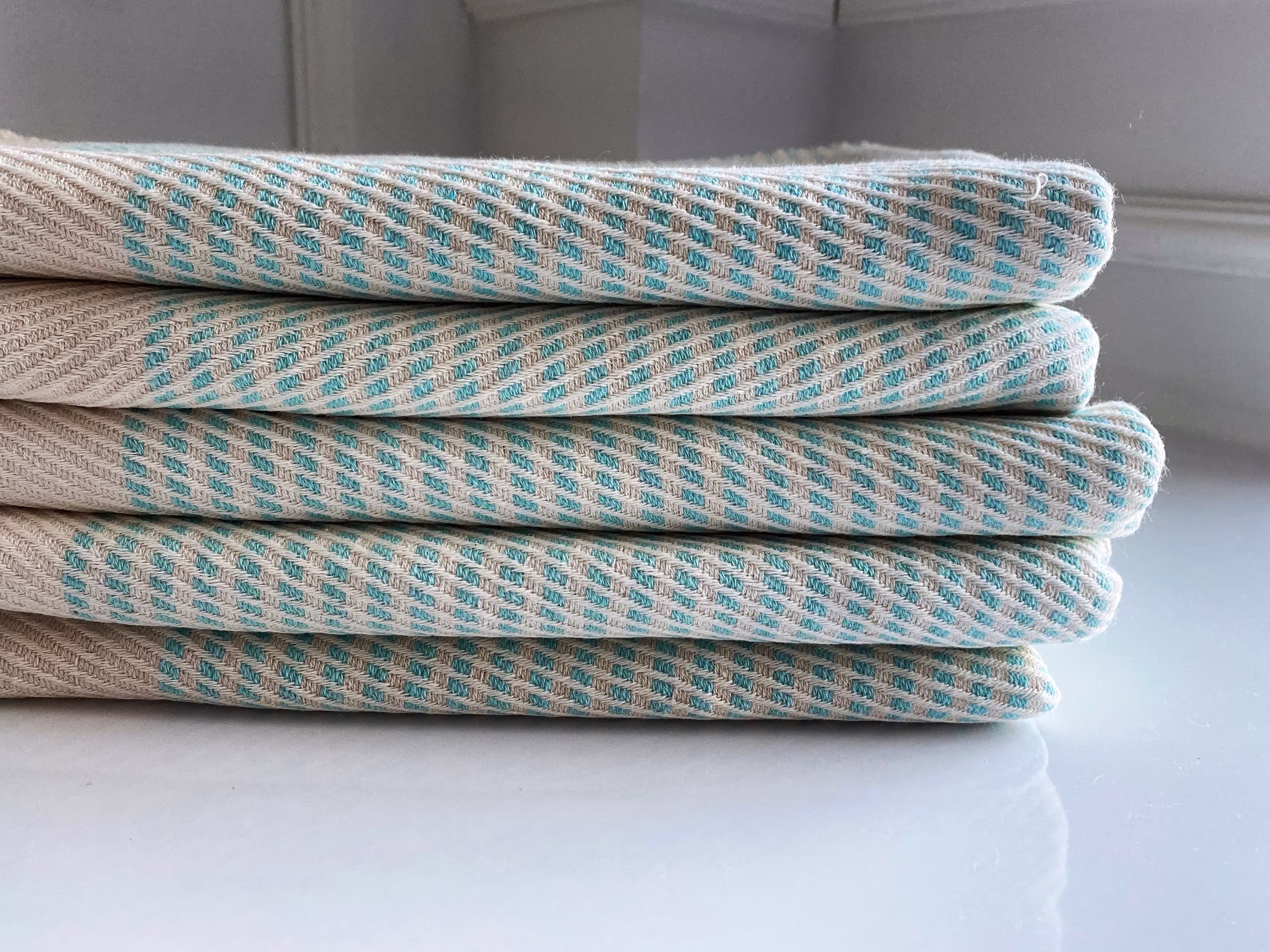 Organic Cotton Turquoise Towel, Quick Dry Bath Bridesmaid Gift, Beach Peshtemal Bachelorette Natural Towel