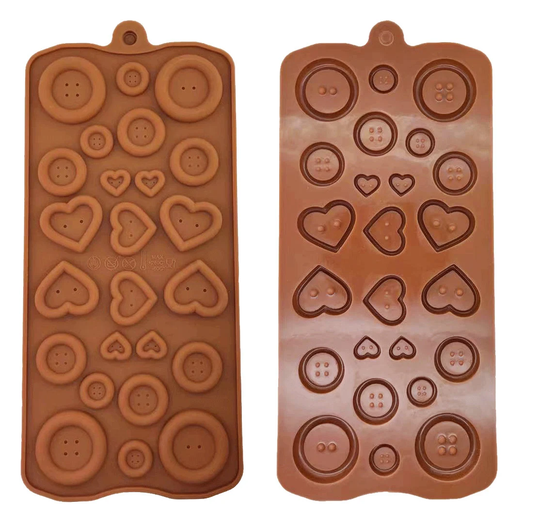 Button Cute As A Button Silicone Diy Fondant Mold To Make Topping Chocolate Candy Tray Party Maker Mould