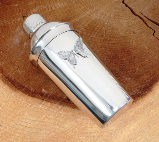 Butterfly L Cocktail Shaker Mixer With Built in Strainer Free Engraving 51