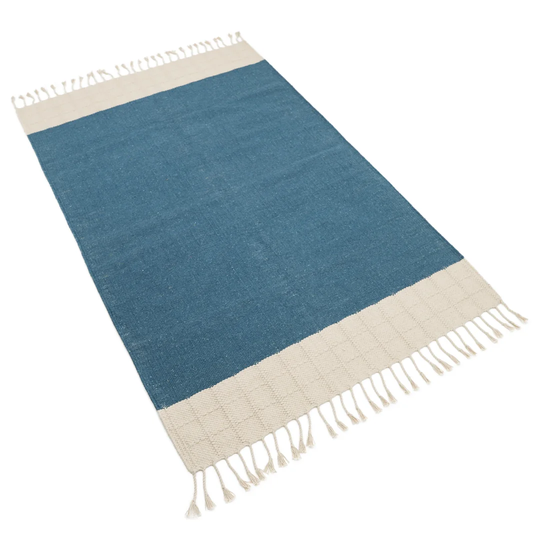 Kidman Lucia Colbert Handwoven Blue Rug