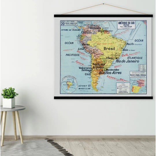 Amerique - Graphic Art Print