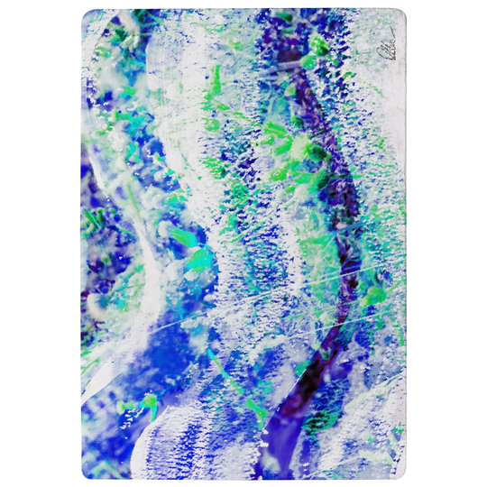 Felder Wilderness Designer Shaggy Green/Blue Rug