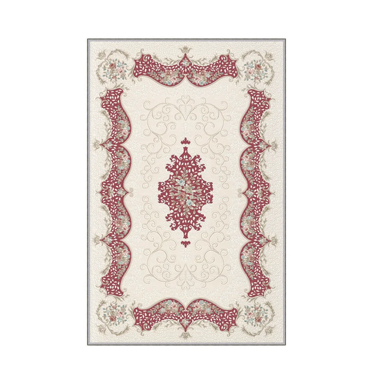 Lakendra Flatweave Red/Beige Rug