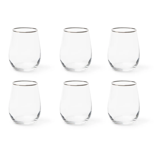 Platinum 470 Ml Drinking Glass (Set Of 6)
