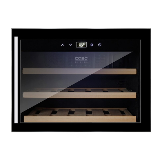 Caso WineSafe 18EB Single Zone Built-In Wine Cooler 18 Bottles -629