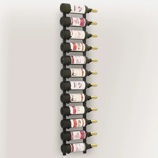 Hubert 12 Bottle Wall Mounted Wine Rack