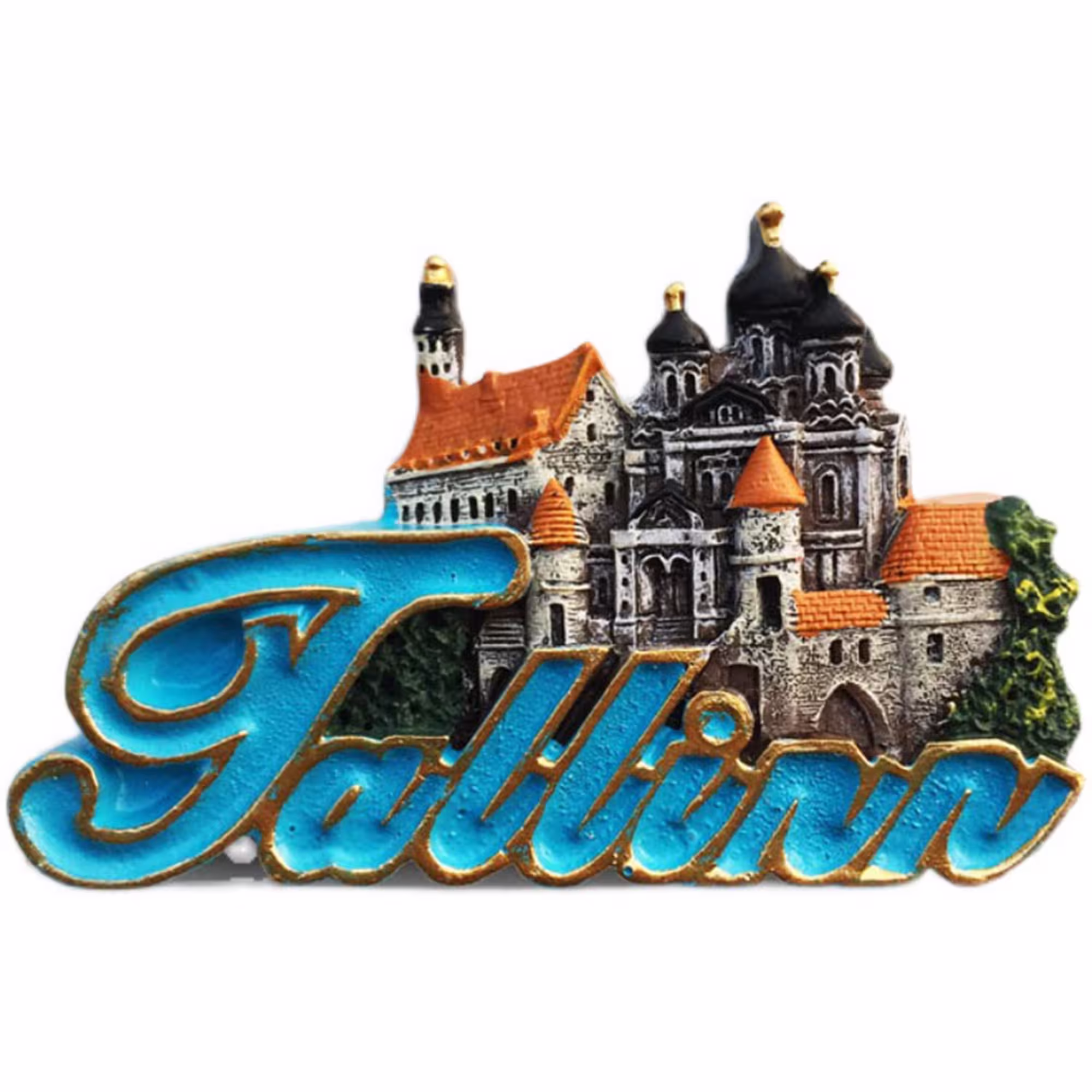 Tallinn Estonia Fridge Magnet Travel Souvenir Gift Collection Craft Refrigerator Decoration