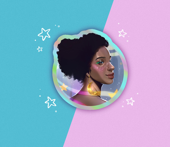 Create, Holographic Sticker, Hailiiz