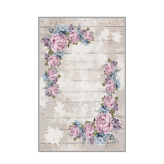 Leandra Flatweave Ivory/Pink Rug