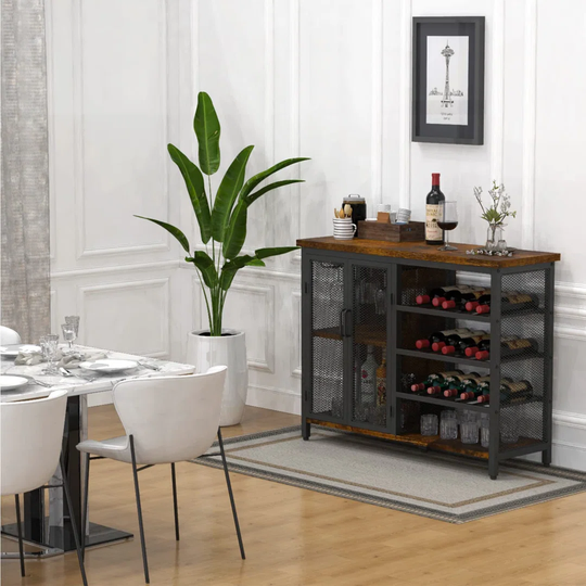 Selda Bar with Wine Storage