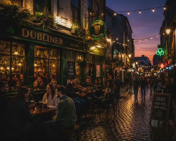 Irish evening culture: from wine bars to online gaming and everything in between